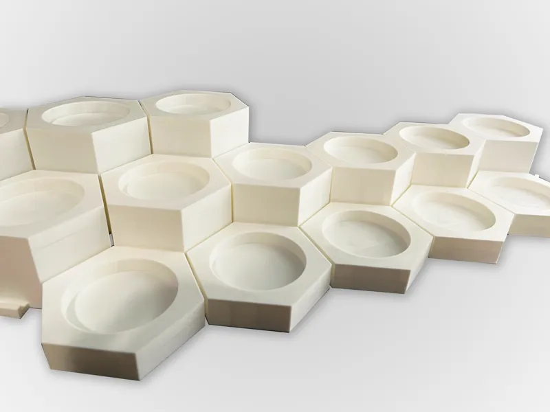 Shaker Cup Modular Hex Display