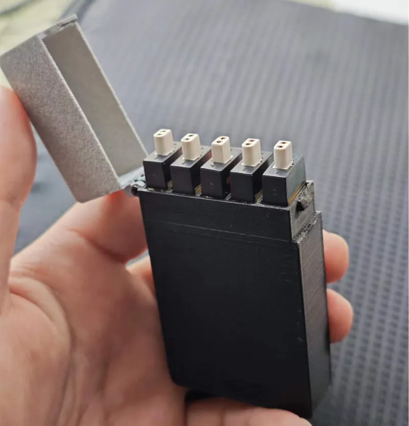 betafpv 1s电池翻盖收纳盒