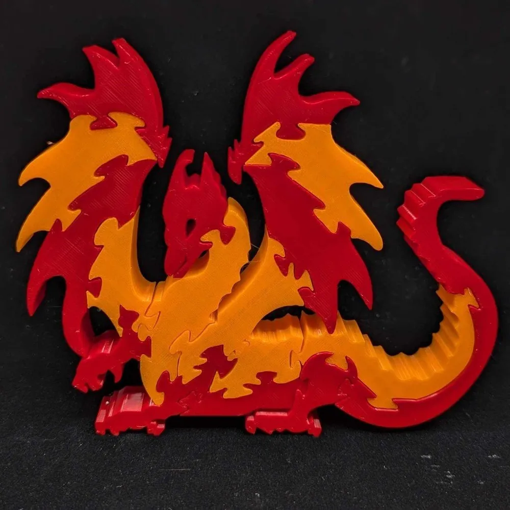 Dragon Puzzle / How to Train Your Dragon Puzzle by Dragoneye Jo