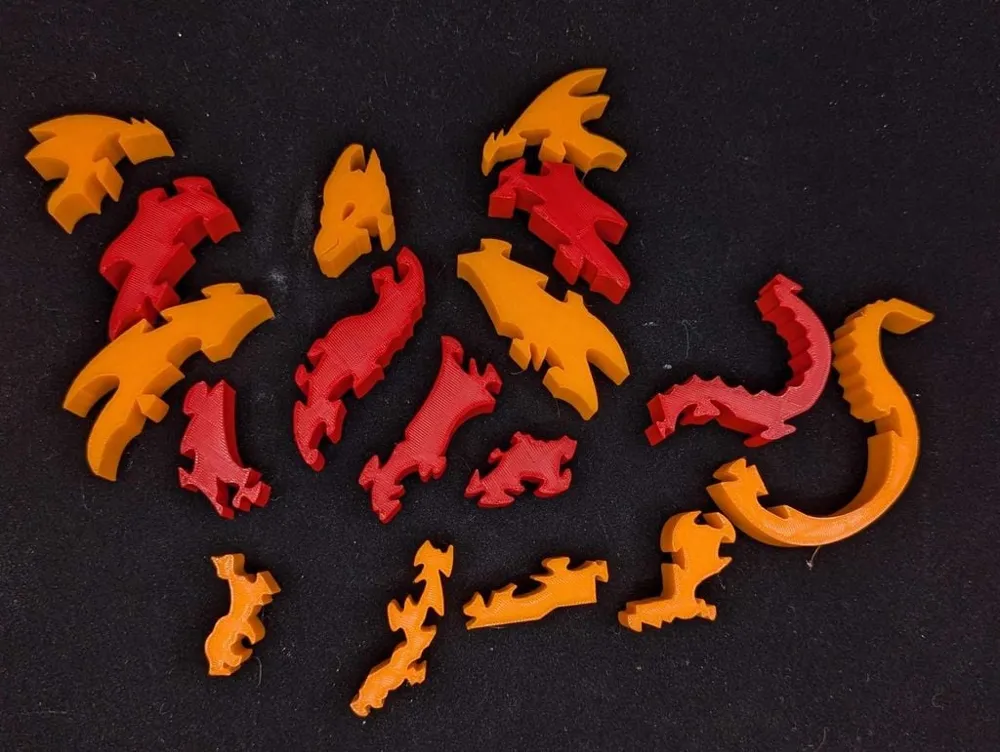 Dragon Puzzle / How to Train Your Dragon Puzzle by Dragoneye Jo