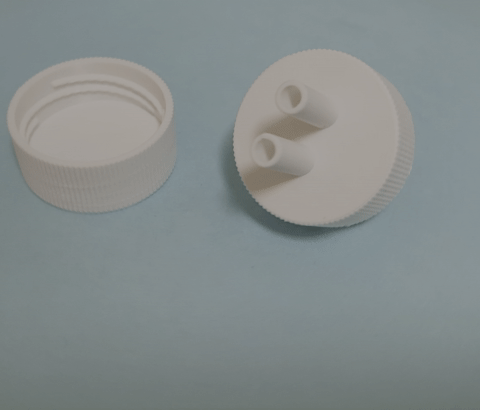 完美的通用可乐等饮料瓶瓶盖+用这个瓶盖做的双管洗气瓶