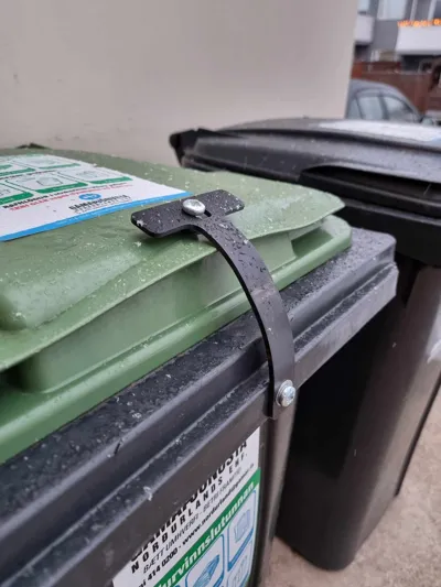 Wheelie Bin Lidlock strap (TPU)