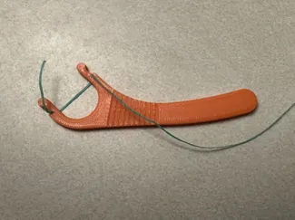 Reusable Floss Holder