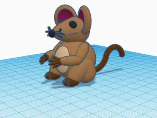 Mouse sculpture