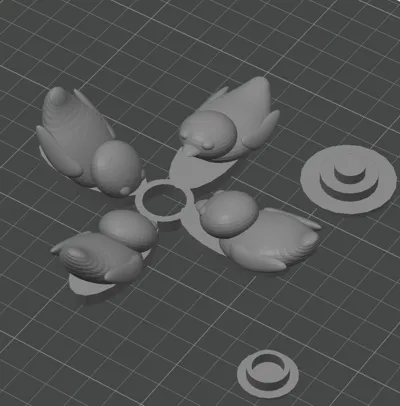 Animation Spinner Duck