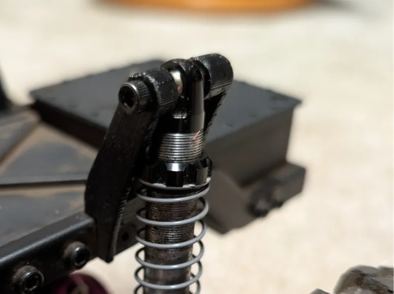 vs410 shock tower stock length no body post