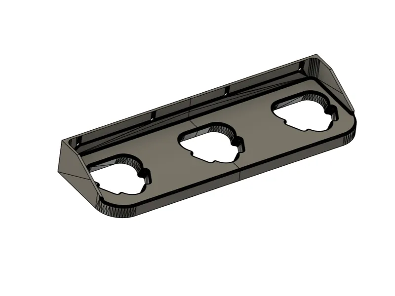 M12 Clip in battery holder