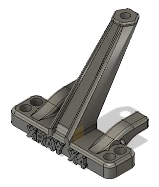xray x4 front body stop