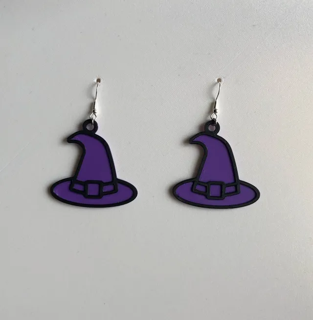 Earring Witch easy pendant halloween