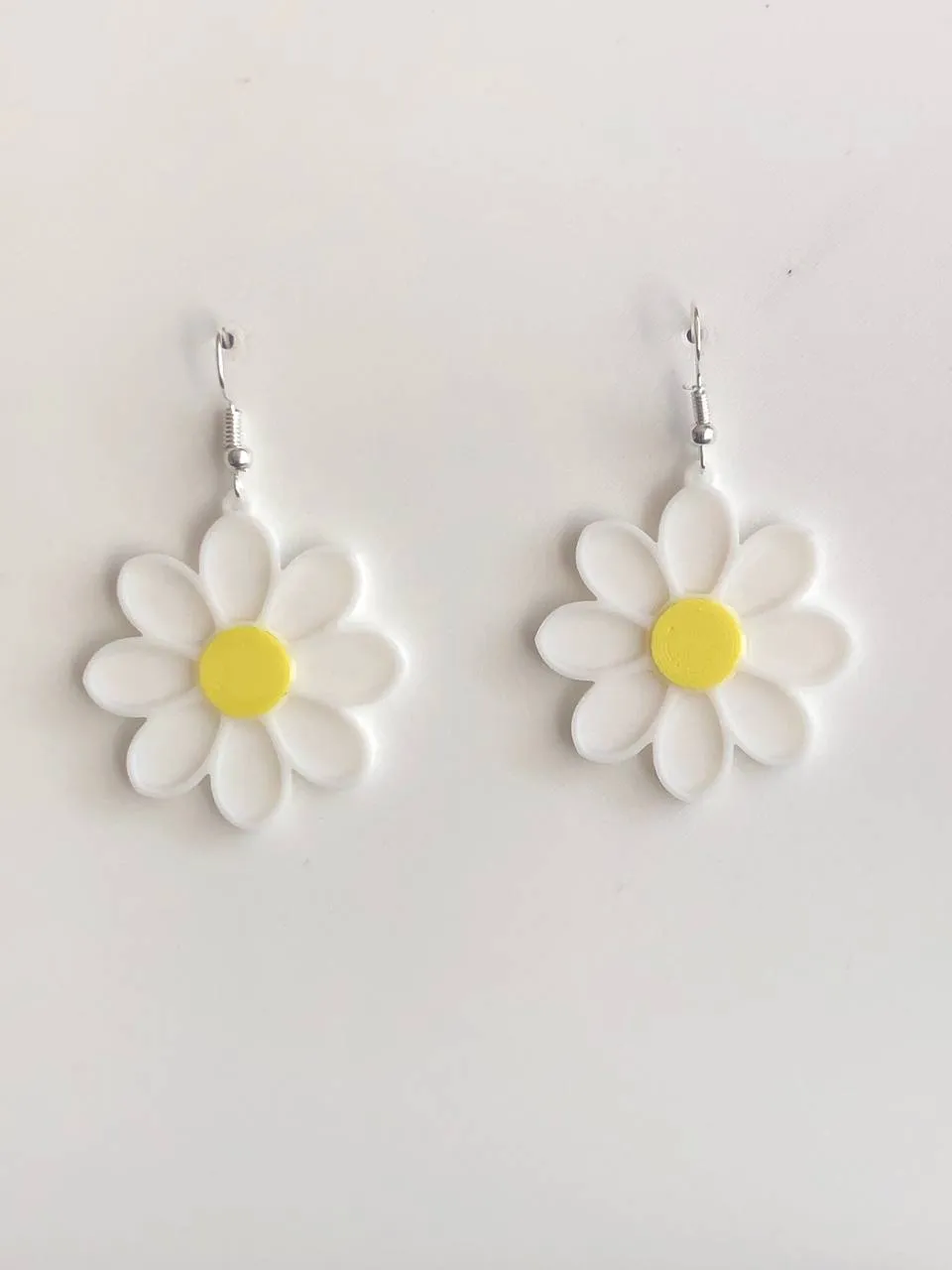 Earring Flower Flor pendant view 2