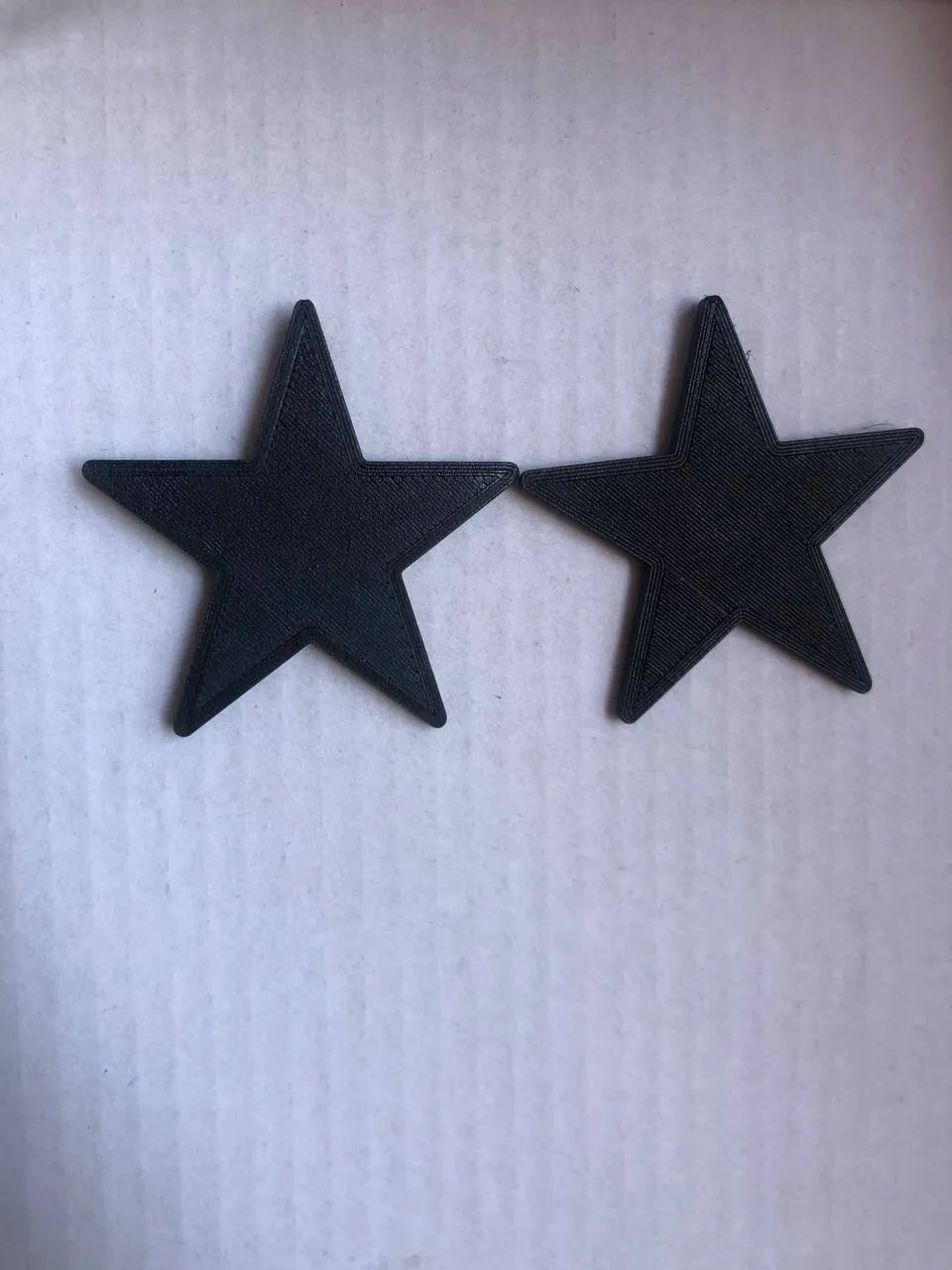 Earring star big pendant view 2
