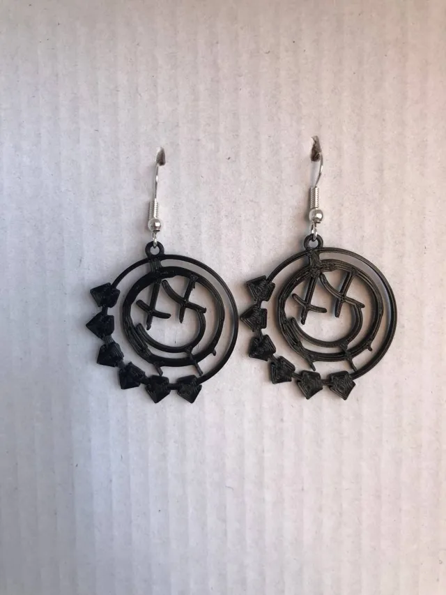 EARRING PENDANT BLINK-182 ROCK BAND BLINK 182