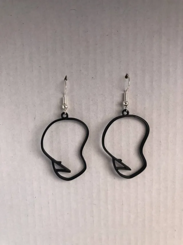 Earrings pendant dignity simpsons dignidad