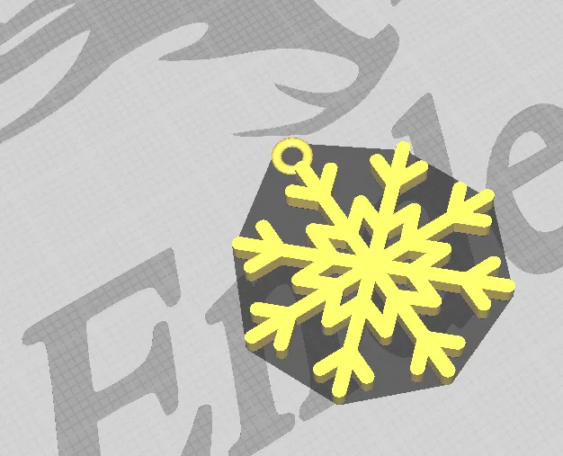 EARRING SNOWFLAKES COPO DE NIEVE view 2