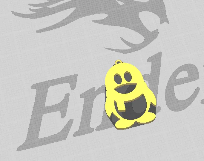 EARRING PENGUIN PINGUINO view 2