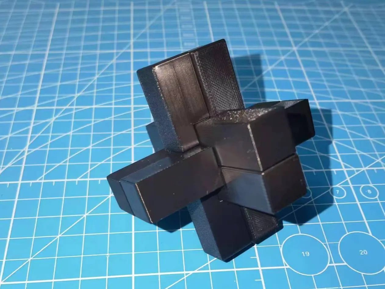 Chinese traditional puzzle Six through by niuxiaodong1993 MakerWorld