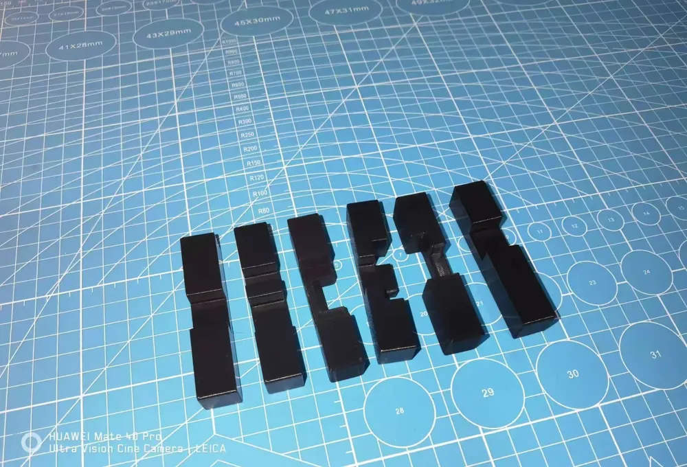 Chinese traditional puzzle Six through by niuxiaodong1993 MakerWorld