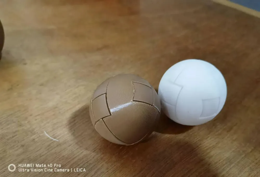 Chinese traditional puzzle (Kongming lock) sphere by niuxiaodong1993