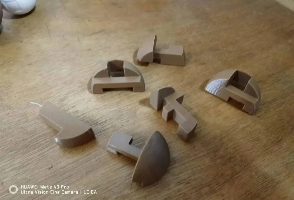 Chinese traditional puzzle (Kongming lock) sphere by niuxiaodong1993