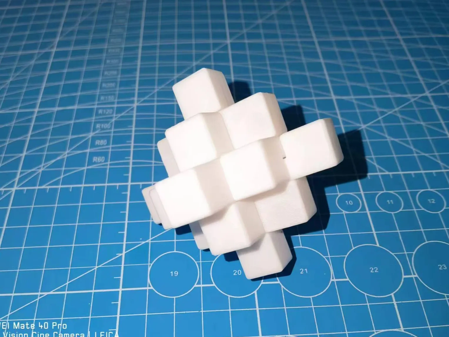 Chinese interlocking puzzle (Kongming lock) Nine Passes by