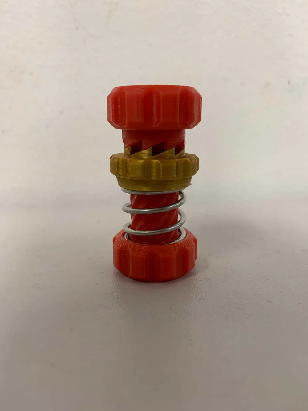 Compression Spring Fidget Spring ratchet fidget by Balazs - MakerWorld