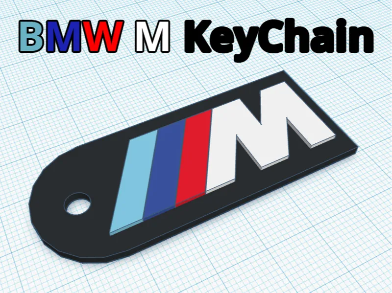BMW M Performance KeyChain
