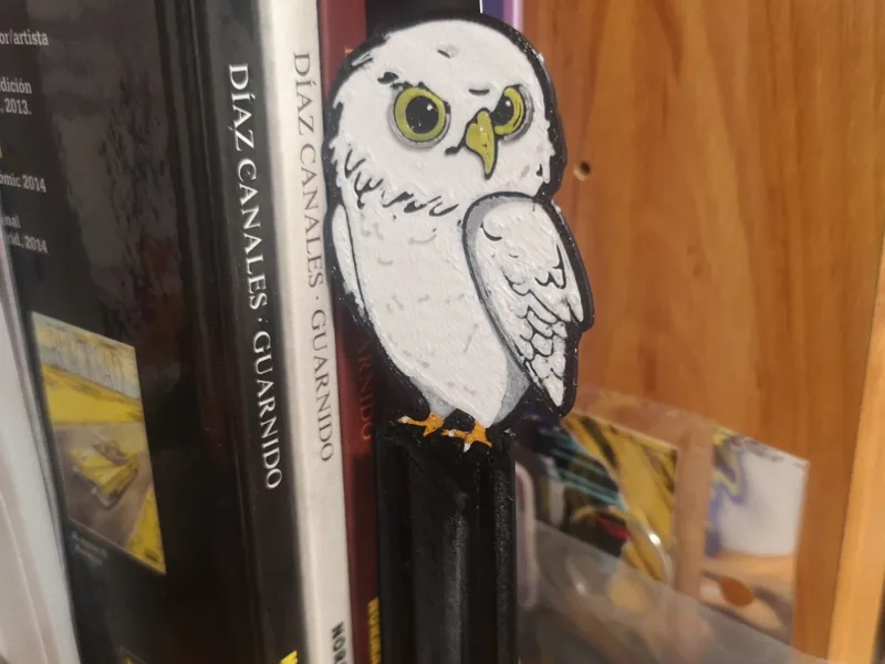 Marcapaginas lechuza Harry Potter