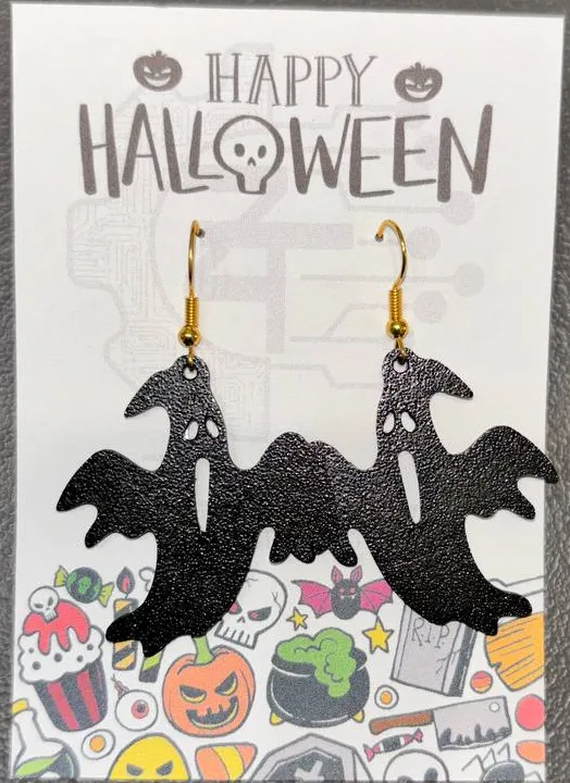 Ghost earrings halloween