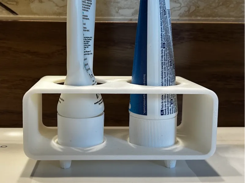 Toothpaste holder