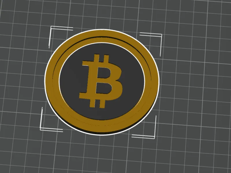Bitcoin coaster - Dual or single color