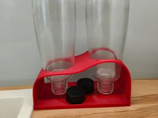 Soda Stream bottle stand for 1L glass bottle