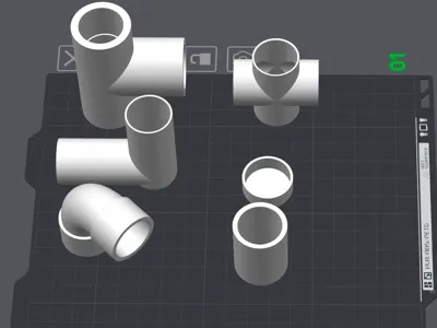 Common 20mm PVC connector