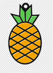 llavero de Piña