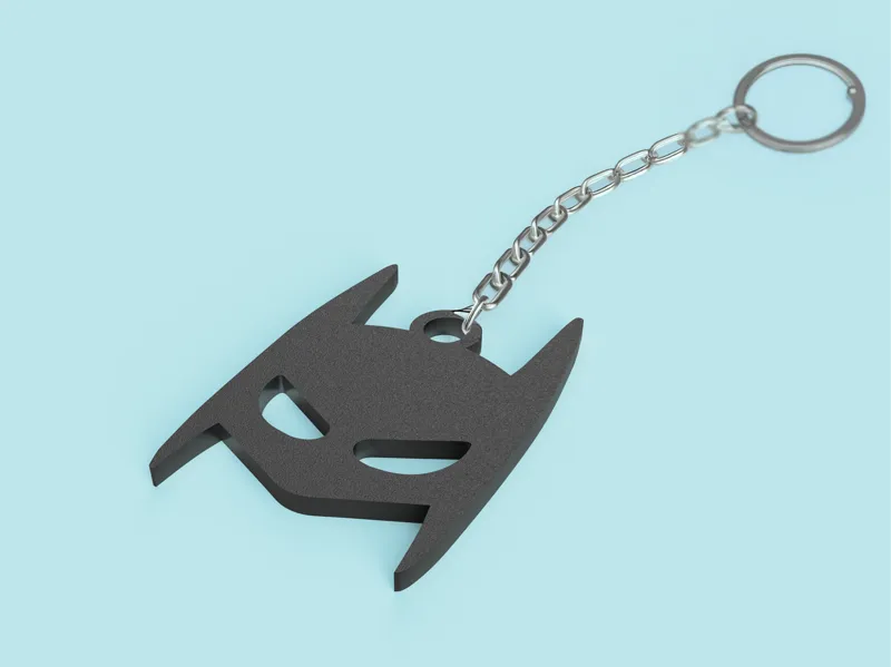 Batman Mask Keychain