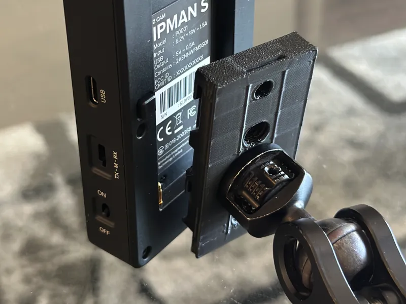 SONY NPF Dummy with 1/4/20 and 3/8 Mounting Holes