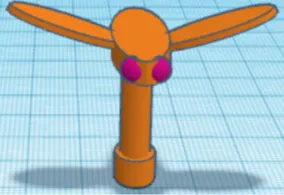 fly on a stick