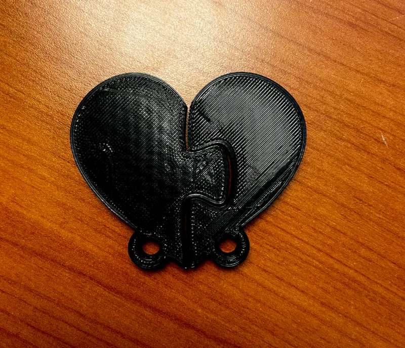 heart key chain