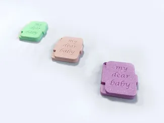 可装照片的钥匙链挂坠