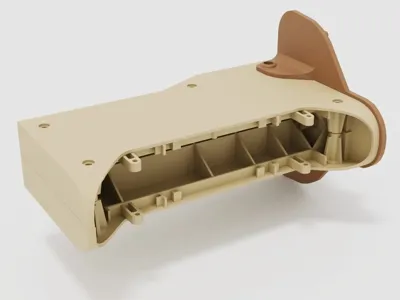 Bambu Lab AMS-lite Wall Mount Case + Bracket