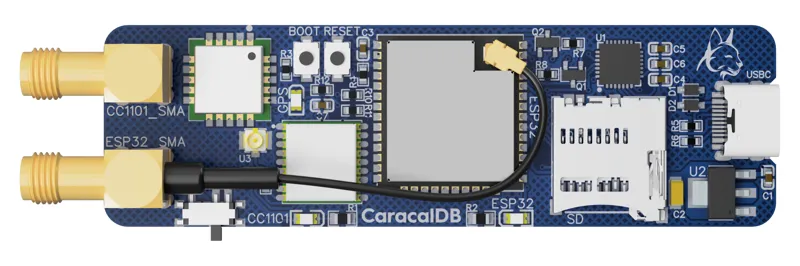 ESP32 GPS and CC1101 Board Case and Pin Protector