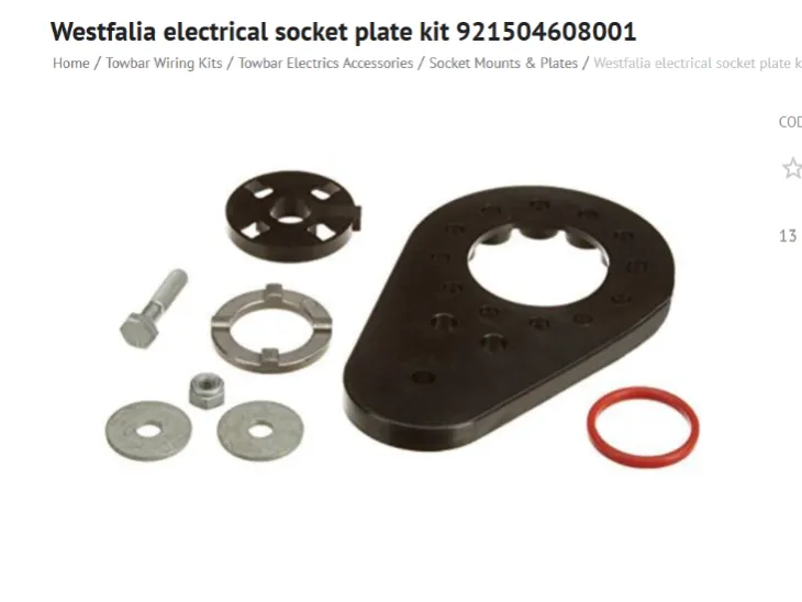 Westfalia socket holder 907292608001