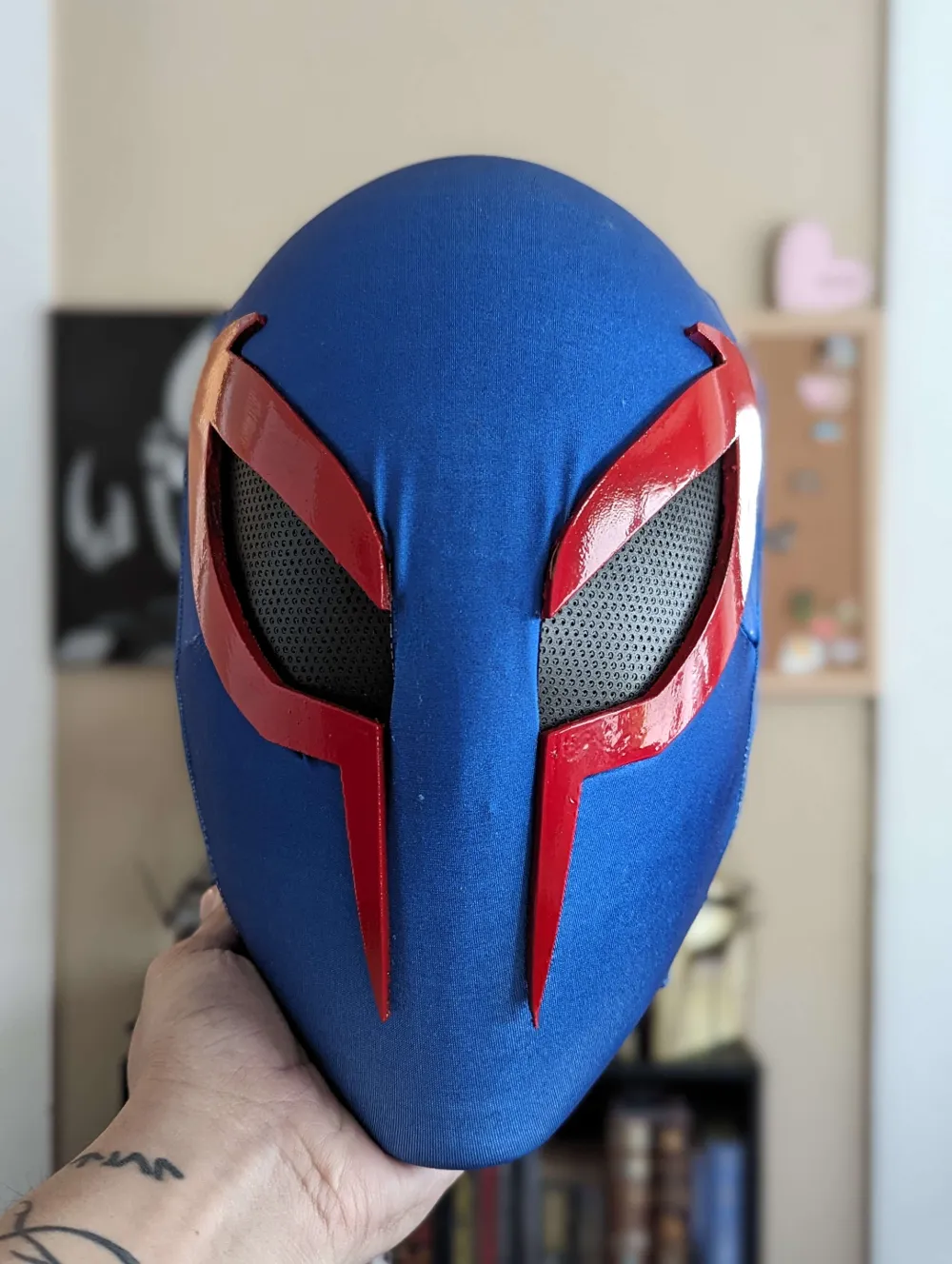 Fasce Shell Spider-Man 2099 Face Shell - Free 3D Print Model - MakerWorld