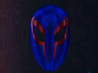 Spider-Man 2099 Face Shell