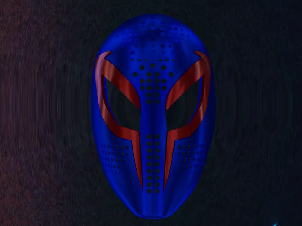 Fasce Shell Spider-Man 2099 Face Shell - Free 3D Print Model - MakerWorld