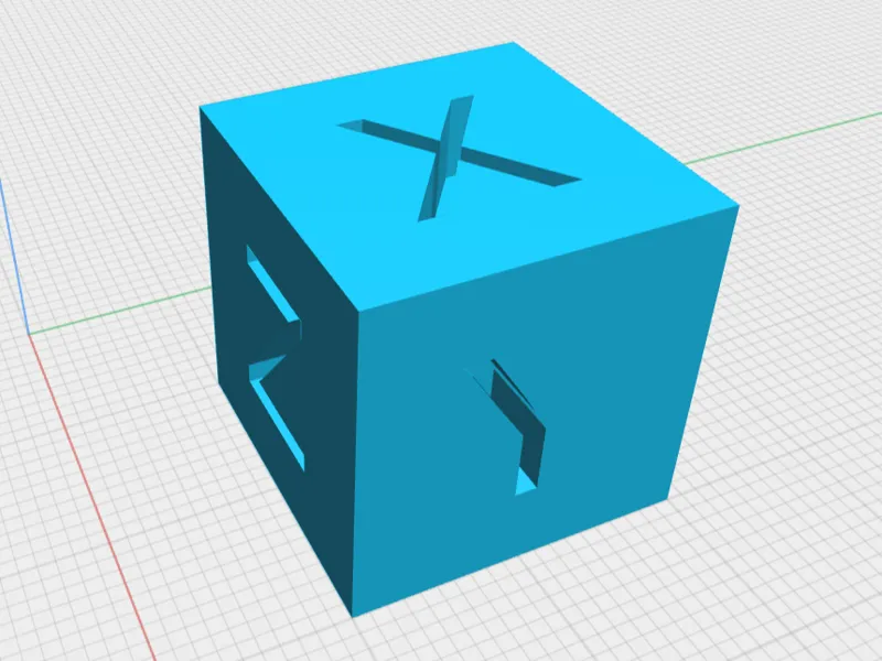 Calibration cube