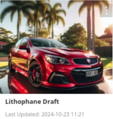 Ai hsv gts vf Lithopane