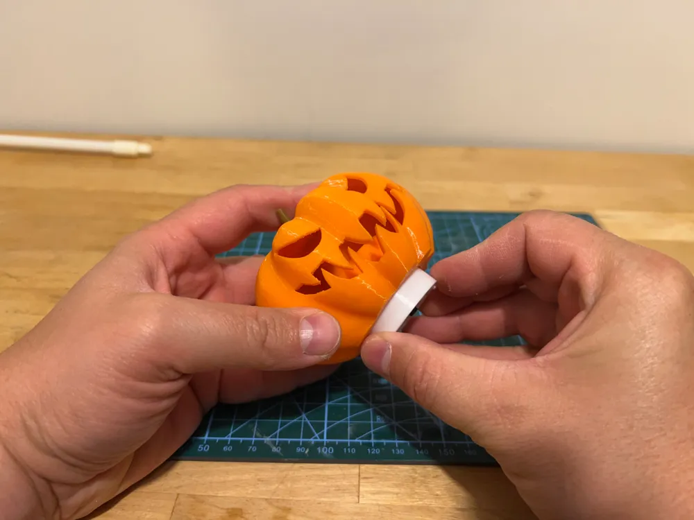 Halloween Pumpkin tea_light Lantern - Free 3D Print Model - MakerWorld