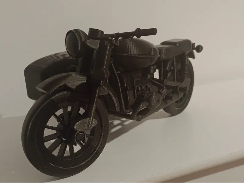 Motorbike Ural (УРАЛ) М67-36 rip by McKA3AX