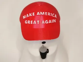MAGA Hat for Cute Ghost