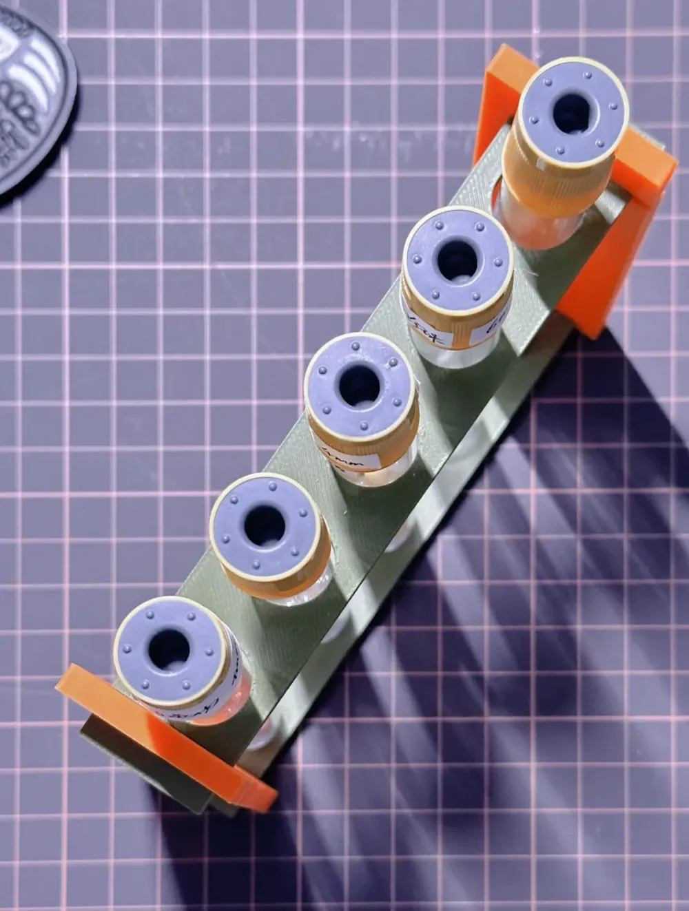 Test Tube Rack Dnd Test Tube Rack by user_584090761 - MakerWorld